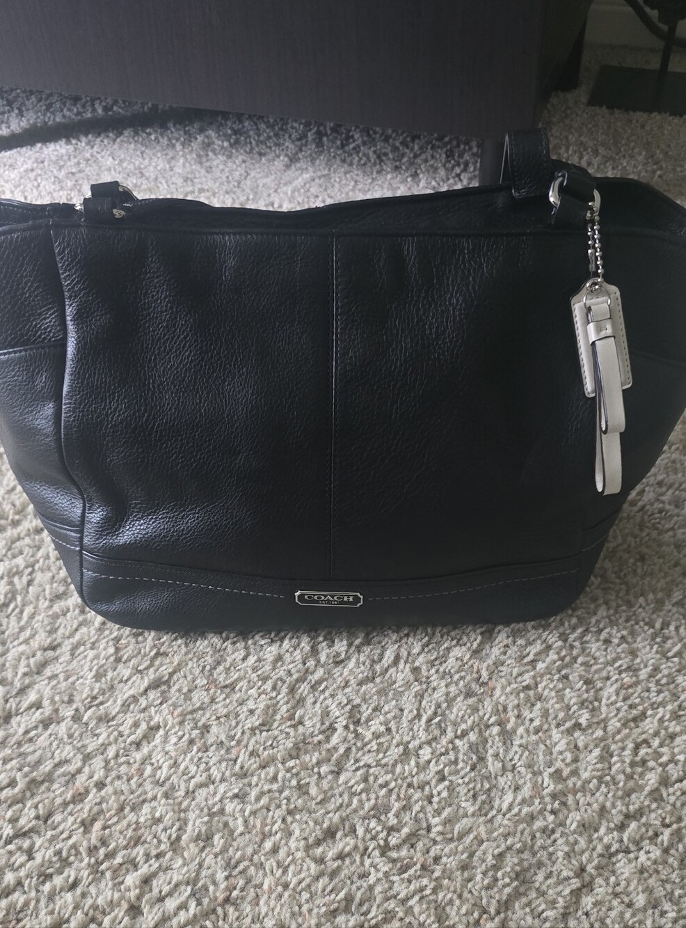 Coach Park Leather shoulder tote - Picture 9 of 9